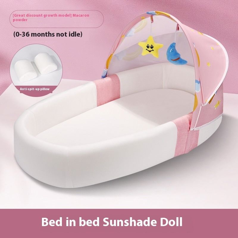 Baby Bed Foldable Portable Anti-pressure